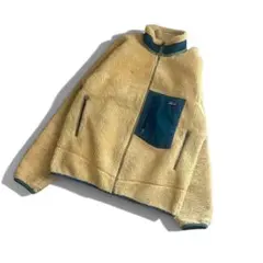 超レアカラー✨patagonia パタゴニア レトロX ボア 黄色 黄土色 M