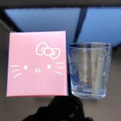 【非売品】ハローキティ ガラスコップ 透明