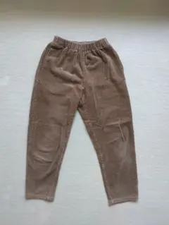 GU コーデュロイパンツ 茶 150