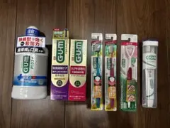 SUNSTAR 歯ブラシ　歯磨き粉　デンタルリンス　舌ブラシ　トラベルセットのサムネイル
