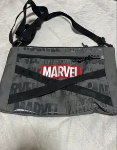 MARVEL マーベル サコッシュ ショルダーバッグ グレーのサムネイル