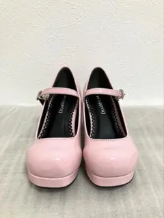 【再出品】夢展望　パンプス　ピンク