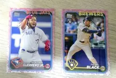 Topps Japan Edition 桜パラレル 鈴木誠也　99シリ 2024 Topps Japan 鈴木誠也 桜パラレル 99シリ