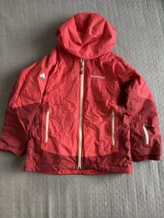 モンベル　キッズ　アウター　140㎝　赤