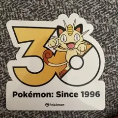 韓国限定 ポケモン 30周年 記念ステッカー シール ニャオニクス - メルカリ