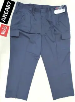 AREA87　新品タグ付き　カーゴパンツ　5XL　チャコールグレー 作業ズボン