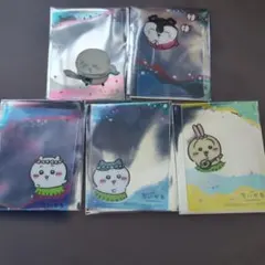 ちいかわ プライズキャンペーン クリアカード 5枚　コンプリートセットのサムネイル