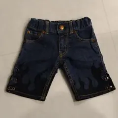 ヒスミニ　デニムハーフパンツ