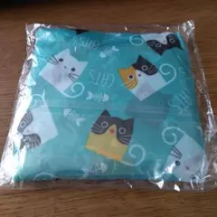 エコバッグ 猫の模様　大容量 サイズ