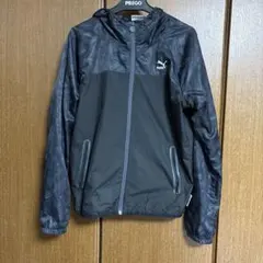 PUMA ブラック ウィンドブレーカー Mサイズ　美品