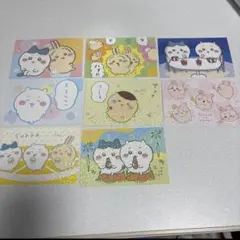 8枚セット　ちいかわ　ブロマイドガム　ハチワレ　うさぎ　くりまんじゅう　古本屋