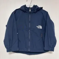 ノースフェイスベビー　コンパクトジャケット　サイズ90 ネイビー　美品