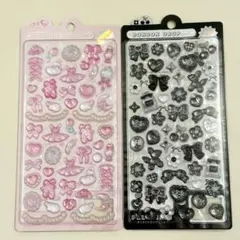 【正規品】ボンボンドロップシール がーりーボンボン ぶらっくボンボン