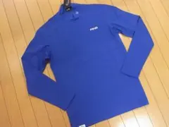 新品ピンゴルフＰＩＮＧ 吸水速乾＆ドライ 杢天竺長袖ハイネックシャツ/L