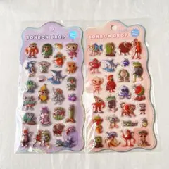 イタリアンブレインロット ボンボンシール ぷくぷくシール　2枚セット