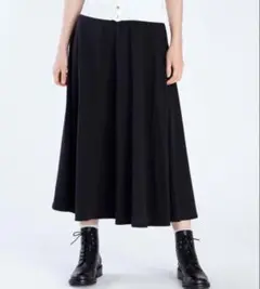 チャコット タフタロングスカート M 黒 ヨガ バレエ 撥水 軽量