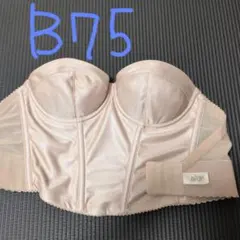 Luxy ブライダルインナー ビスチェ B75 ベージュ