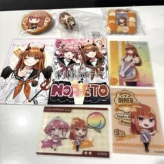 からぴち　えと　のあ　ブロマイド　ミニフォトケース　缶バッジ　他　8点セット