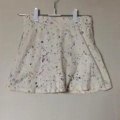 GAP KIDS スプラッタープリント インナーパンツ付スカート S 120cm