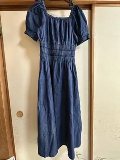 デニム半袖ワンピース サイズ36