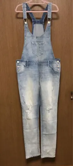 ★Pipue de pique・ダメージデニム・サロペット・オーバーオール★