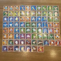 ポケモン　シール　アマダ　77枚まとめ売り