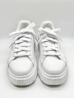 PUMA 厚底スニーカー プーマ 388954-02 ホワイト 23.5㎝