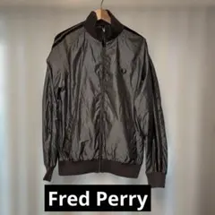 Fred Perry ブラック ナイロンジャケット極美品