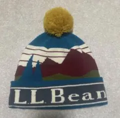 古着　L.L.Bean エルエルビーン　ボンボン ニット帽　ビーニーのサムネイル
