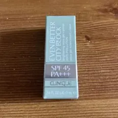 クリニーク　イーブンベターシティブロック　アクアジェル　45 新品　7ml 匿名