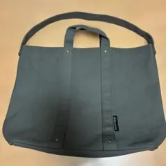 DEAN & DELUCA カーキ　コットン　キャンバストートバッグ