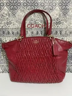 極美品 vintage coach old archive ジュリエット red - メルカリ