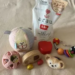 知育玩具セット 6点➕アラウなめらか仕上げ