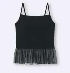GU ブラフィールペプラムキャミソール Sサイズのサムネイル