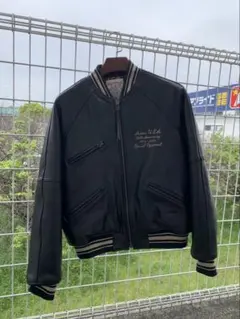 VALLAD × AVIREX LEATHER JACKET - メルカリ
