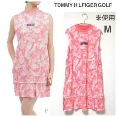 未使用 TOMMY HILFIGER★ゴルフウェア ワンピース M リーフ柄のサムネイル