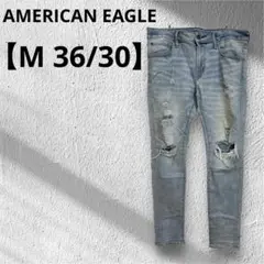AMERICAN EAGLE 【M 36/30】ダメージデニムパンツ