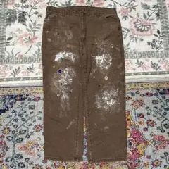 Remake Damage pants auskou Dickies リメイク