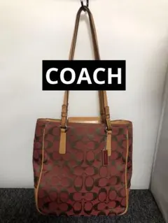 定番 人気 COACH コーチ 美品 トート バッグ シグネチャー 黒 6090 タクシー トート バッグ 21・シグネチャー キャンバス | COACH