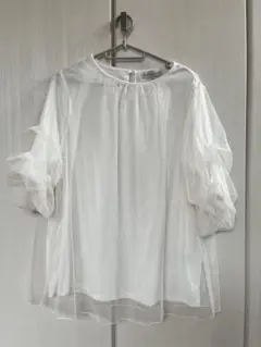しまむら　season reason 半袖シャツ　白未使用