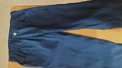 130cm ネイビー 長ズボン ポケット付き