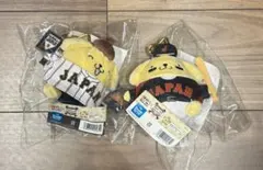 サンリオ　タイトーくじ　侍ジャパン　C賞　D賞　マスコット　ポムポムプリン