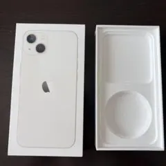 Apple iPhone 13 ホワイト 箱のみ - メルカリ