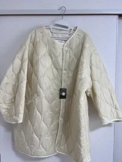 FREAK'S STORE ホワイトキルティングコート
