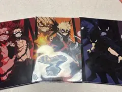 僕のヒーローアカデミア クリアファイル 3枚セット