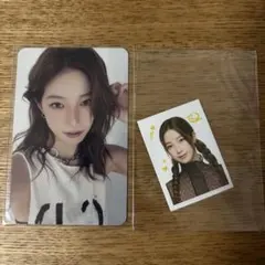 カズハ spaghetti lesserafim封入トレカ コンパクト 全員