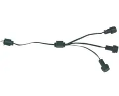 タカショー ライト アクセサリー 2ｉｎ1 専用3分岐コード 全長:約20cm