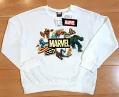 新品★タグ付き　MARVEL トレーナー 130cm