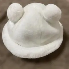 新品 未使用 モコモコ ふわふわ クマ耳 帽子