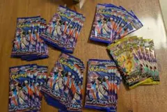 【未開封】計76p ニンジャスピナー メガドリームex ムニキスゼロ サーチ済み ポケモンカード 未開封パック サーチ済み MEGAドリーム ニンジャ